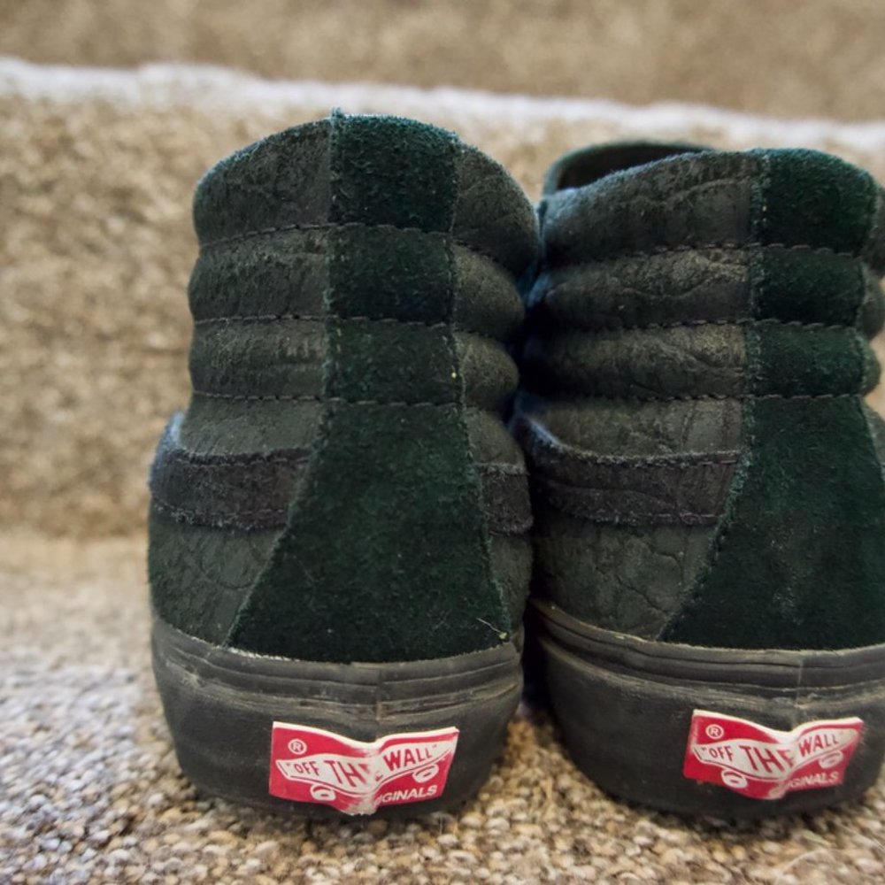 VANS VAULT OG Sk8-Hi LX WTAPS Black LE size 5.5 - Picture 5 of 7